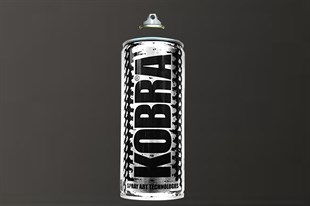 Kobra HP053 Supergloss Black, Graffiti Sprey Boya 400ml-
